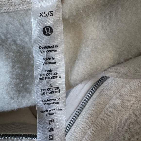 Lululemon Scuba Oversized Half Zip Hoodie Sz S - Picture 9 of 12